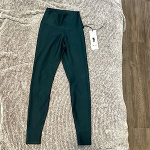 Alo high-waist airlift legging midnight green NWT